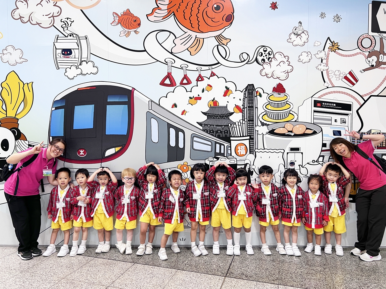 2024-2025~K1 參觀港鐵展廊